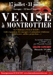 Affiche Venise à Montrottier